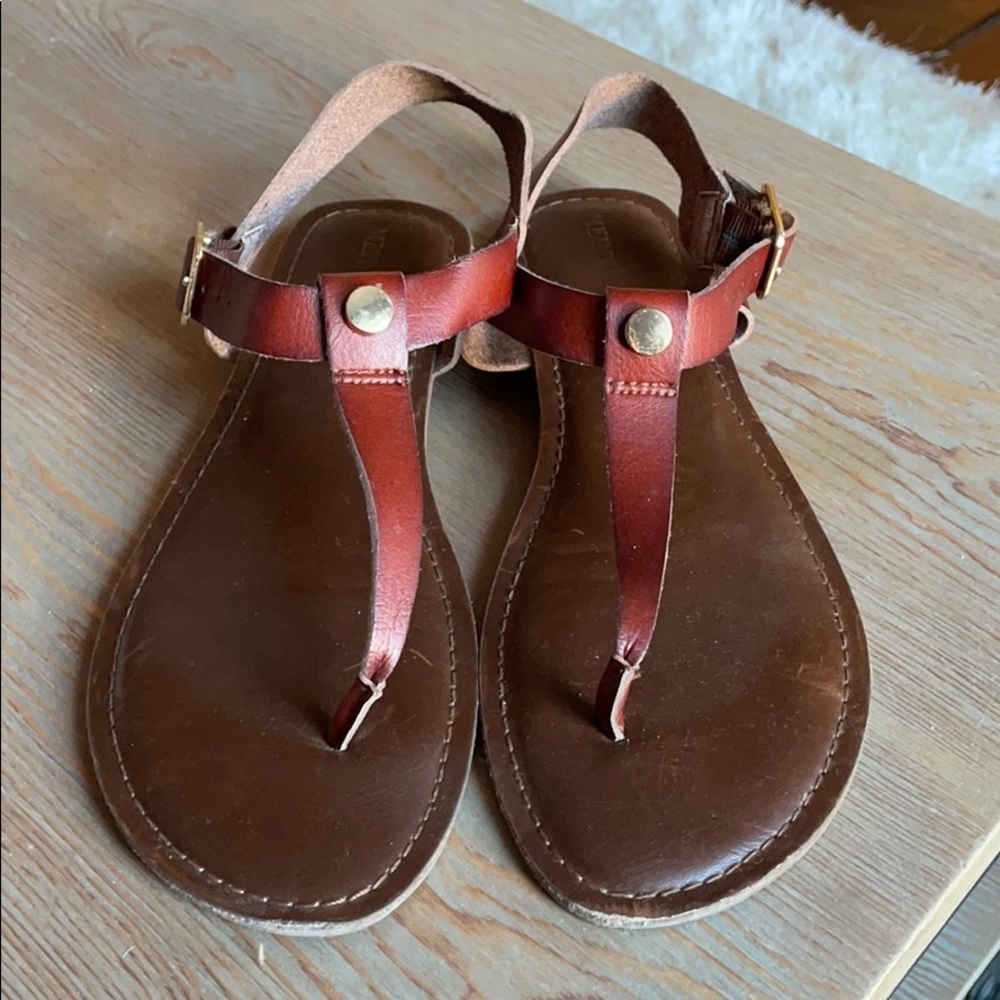 Brown sandals